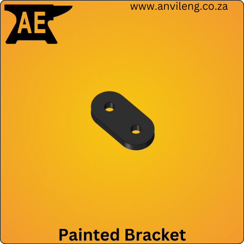 Painted Flat 2 Hole Bracket