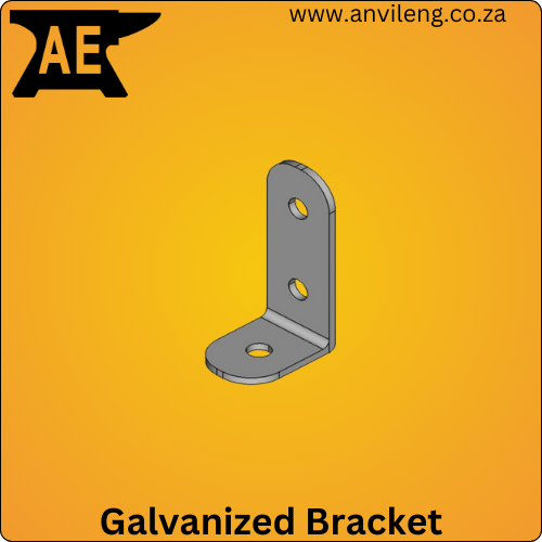 Galvanized Angle 1X2 Hole Bracket