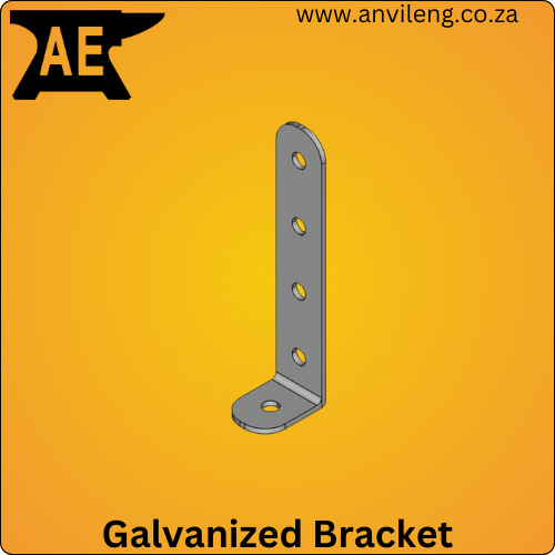 Galvanized Angle 1X4 Hole Bracket