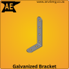 Galvanized Angle 2X4 Hole Bracket