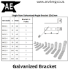 Galvanized Angle 2mm Bracket Technical Information