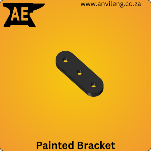 Painted Flat 3 Hole Bracket