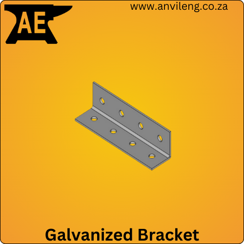 Galvanized Equal Double Row 4X4 Hole Bracket
