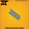 Galvanized Equal Double Row 5X5 Hole Bracket