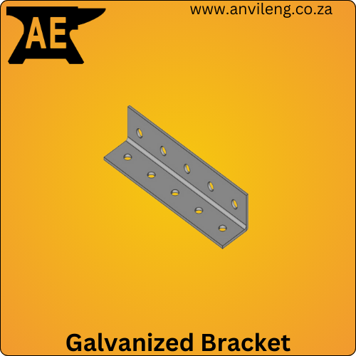 Galvanized Equal Double Row 5X5 Hole Bracket