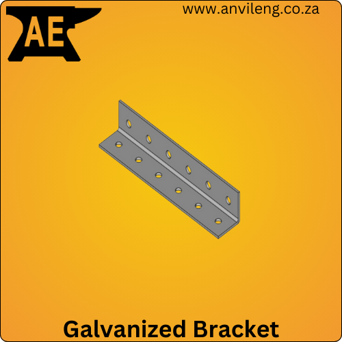 Galvanized Equal Double Row 6X6 Hole Bracket