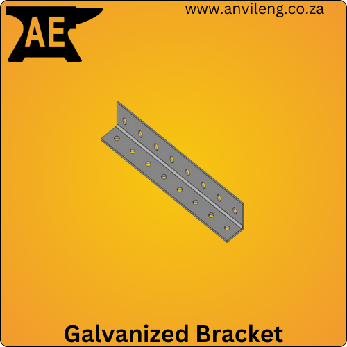 Galvanized Equal Double Row 8X8 Hole Bracket