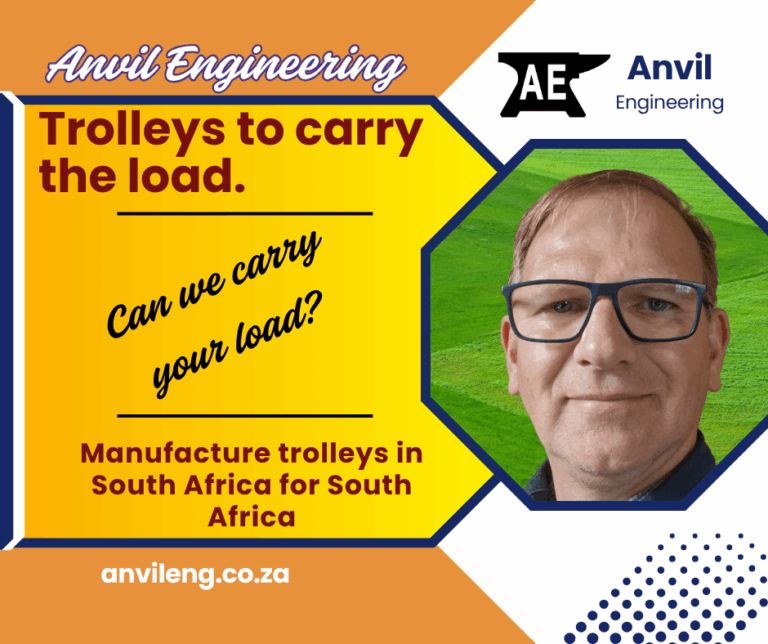 Anvil Engineering building trolleys in South Africa