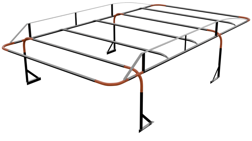 Backie carrier with Ribby