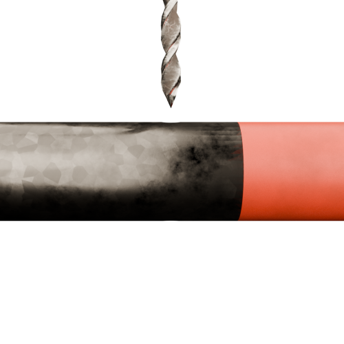 RIBBY Connector drill hole
